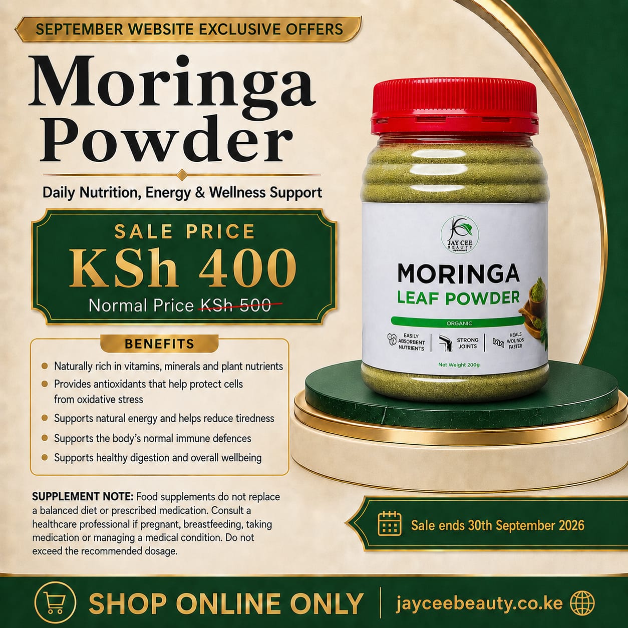 Moringa Leaf Powder