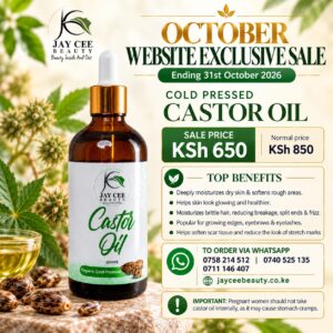 100ml Cold Pressed Castor Oil