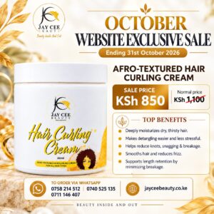 Afro Textured Hair Curling Cream