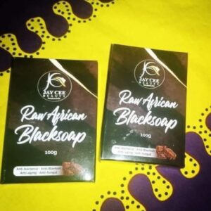 Raw African Black Soap