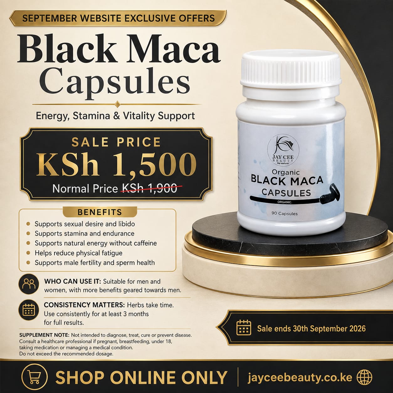 Black Maca Capsules