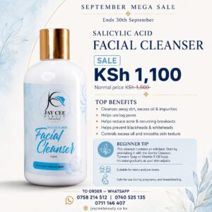 250ml Salicylic cleanser