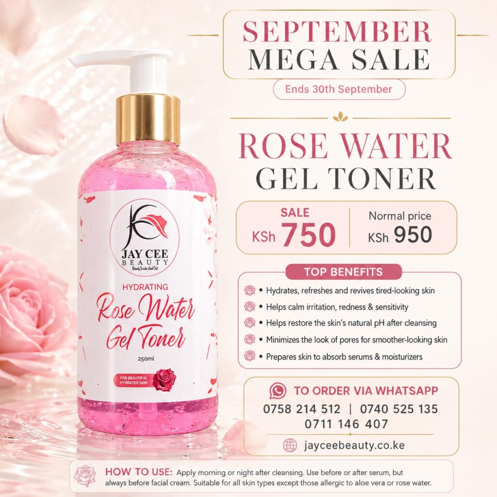 Rose Water Gel Toner