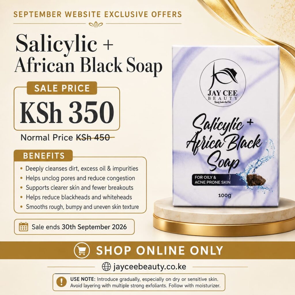 Salicylic African Black Soap