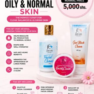 Beginner skincare set Oily & Normal Skin