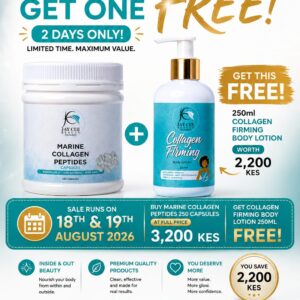 Marine Collagen Capsules & 250ml collagen firming lotion